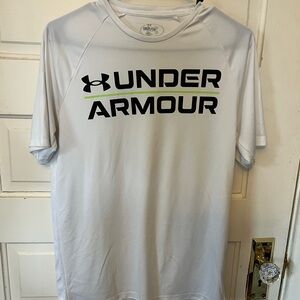 Under Armour Men's White & Black T-Shirts - 2 Shirts